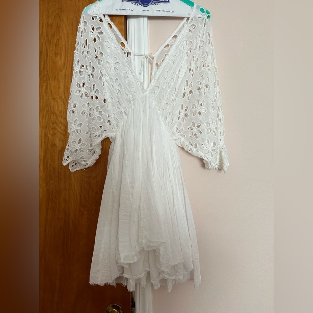 White summer dress